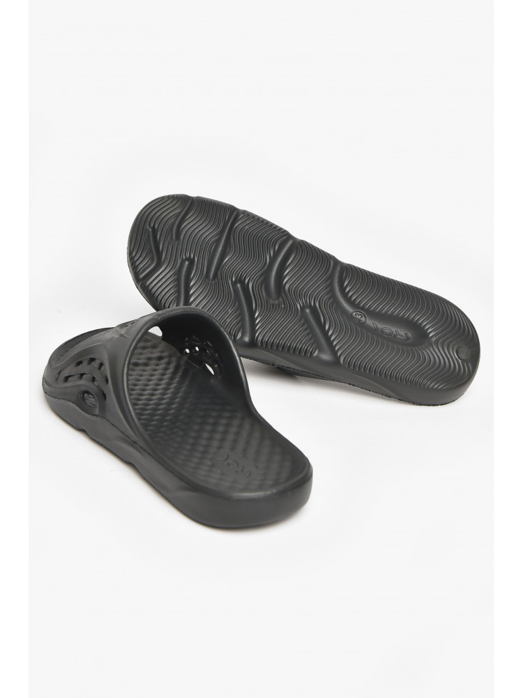 Шлепанцы мужские пена черного цвета с73 211527C