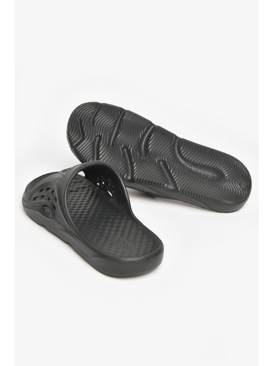 Шлепанцы мужские пена черного цвета с73 211527C