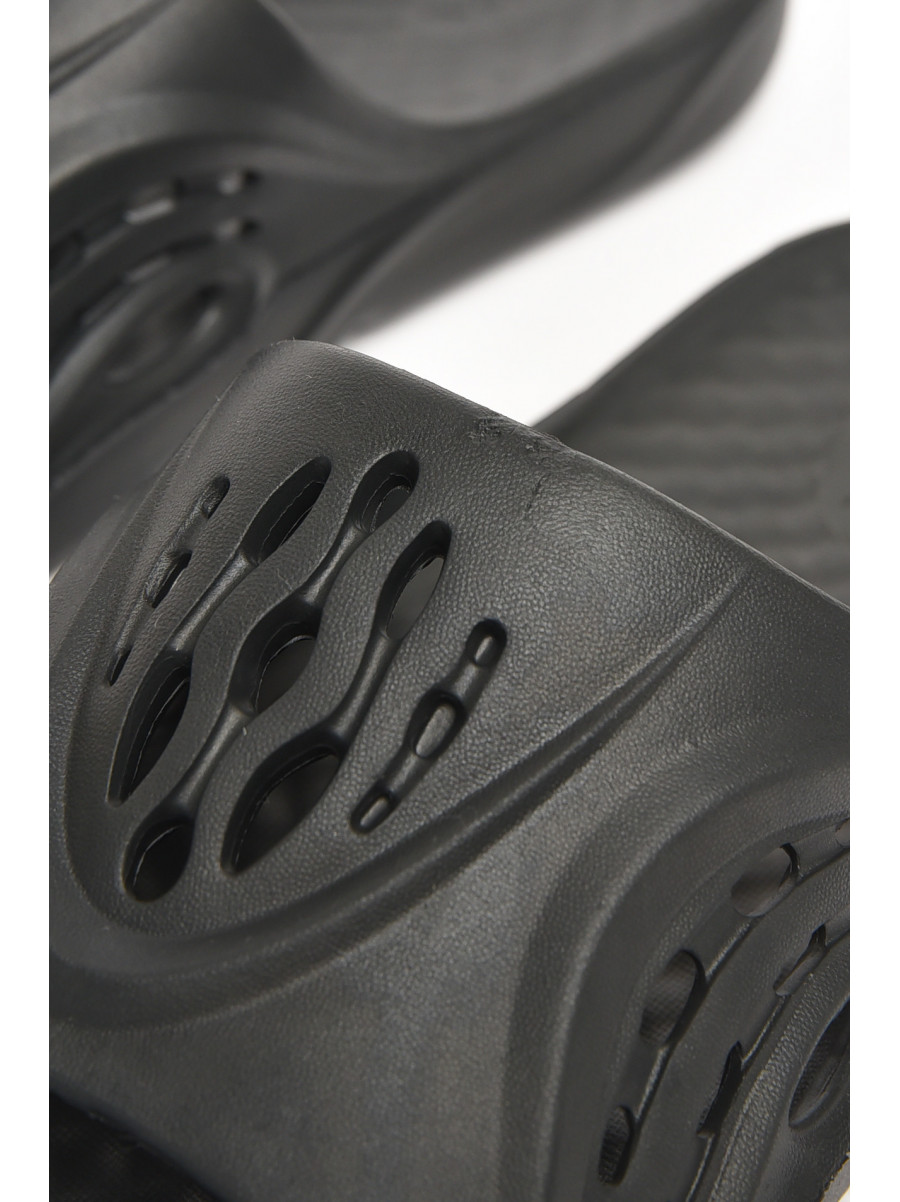 Шлепанцы мужские пена черного цвета с73 211527C