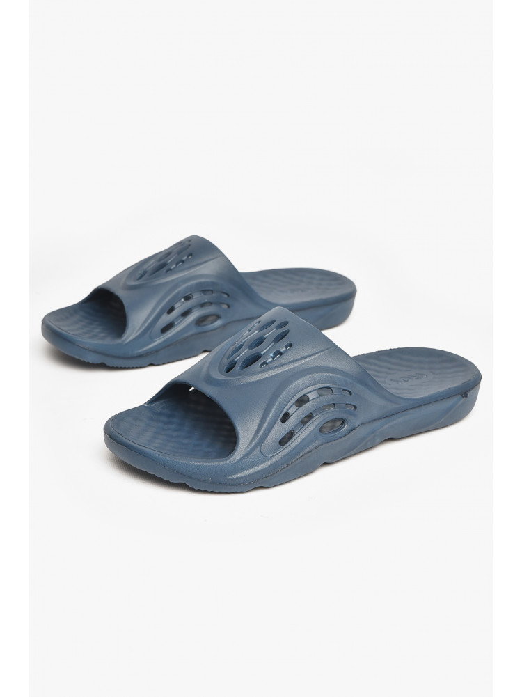 Шлепанцы мужские пена синего цвета с73 211528C