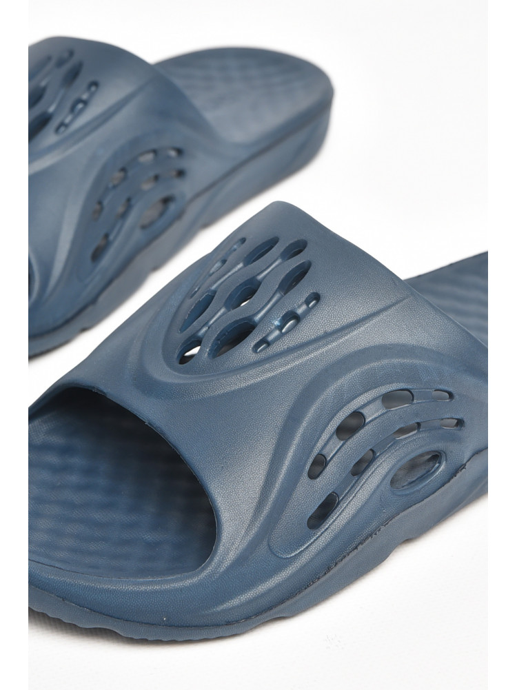 Шлепанцы мужские пена синего цвета с73 211528C