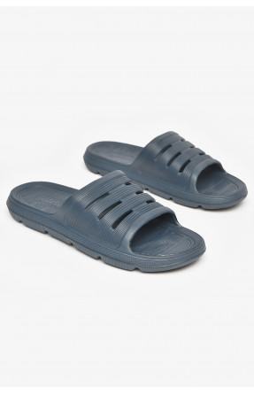 Шльопанці піна чоловічі темно-синього кольору C-72 211529C Шльопанці піна чоловічі темно-синього кольору C-72 211529C