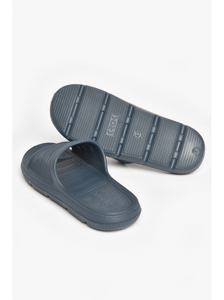 Шлепки пена мужские темно-синего цвета C-72 211529C