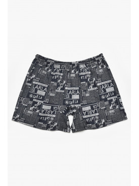 Трусы семейные мужские черного цвета 211531C