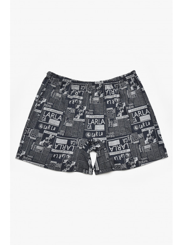 Трусы семейные мужские черного цвета 211531C