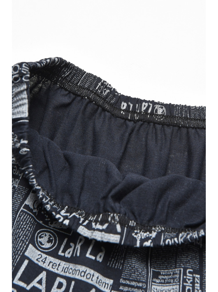 Трусы семейные мужские черного цвета 211531C