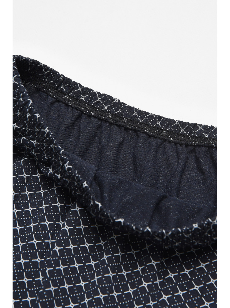 Трусы семейные мужские темно-синего цвета 211539C