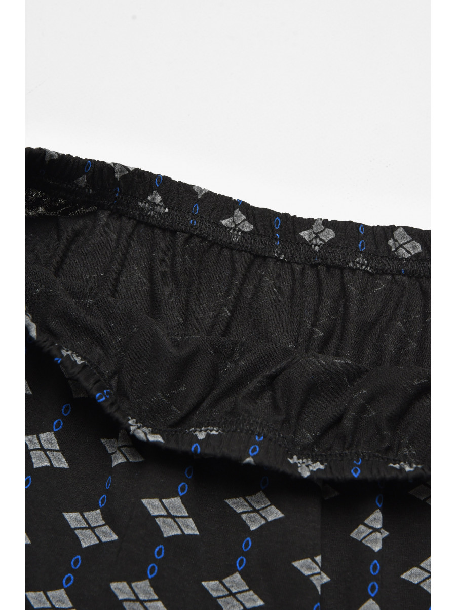 Трусы семейные мужские черного цвета 211542C