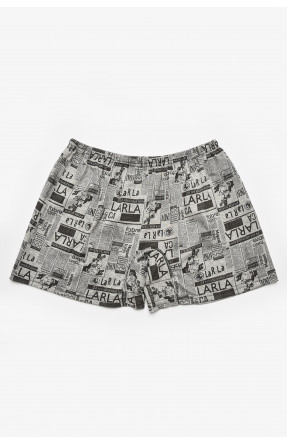 Трусы семейные мужские серого цвета 211543C