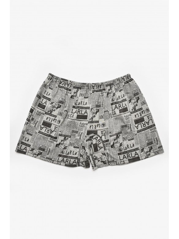 Трусы семейные мужские серого цвета 211543C