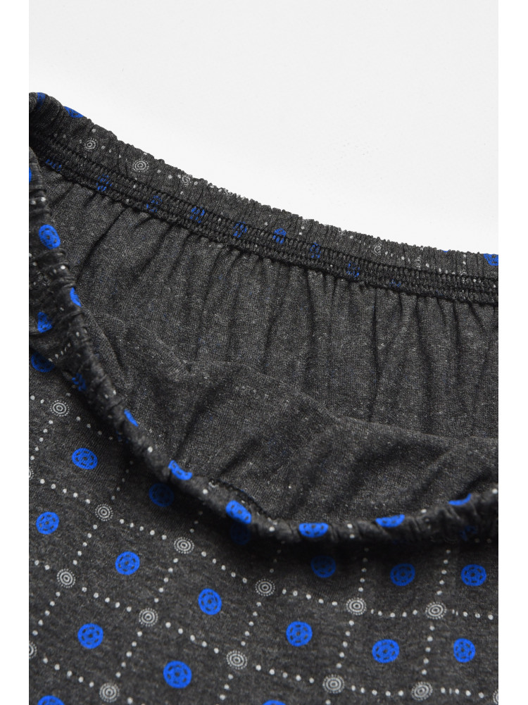 Трусы семейные мужские серого цвета 211546C