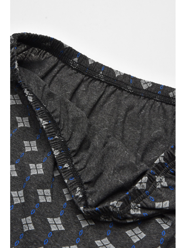 Трусы семейные мужские серого цвета 211547C