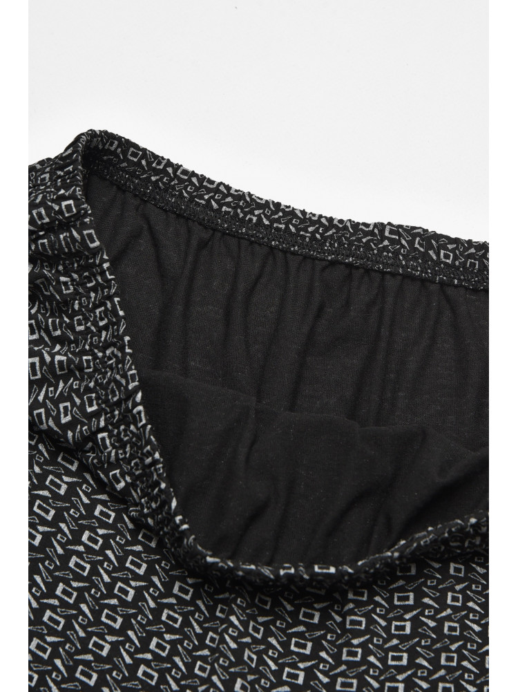 Трусы семейные мужские черного цвета 211548C