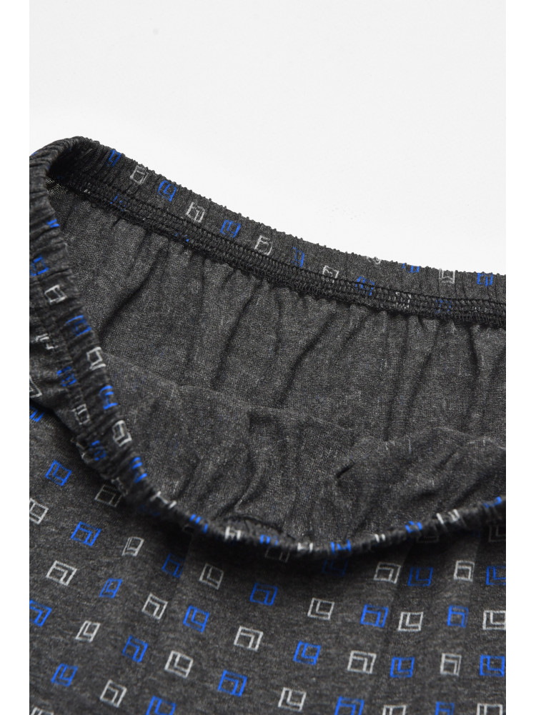 Трусы семейные мужские серого цвета 211550C