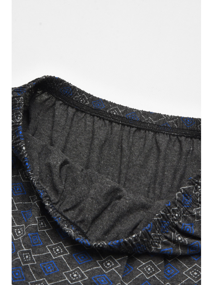 Трусы семейные мужские серого цвета 211552C