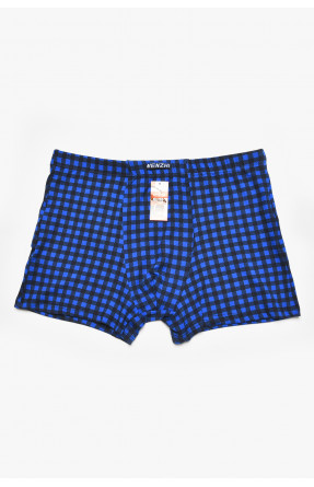 Боксеры мужские синего цвета с принтом W3824 211554C