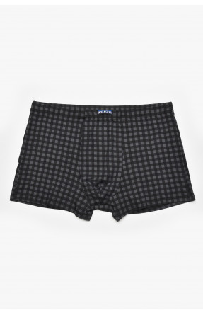 Боксеры мужские тёмно-серого цвета с принтом W3824 211555C