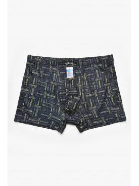 Боксеры мужские черного цвета с принтом DO1877 211566C