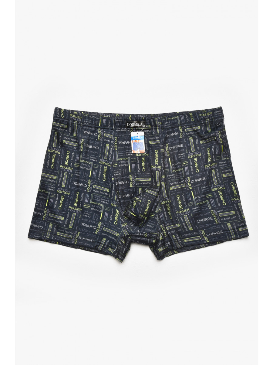 Боксеры мужские черного цвета с принтом DO1877 211566C