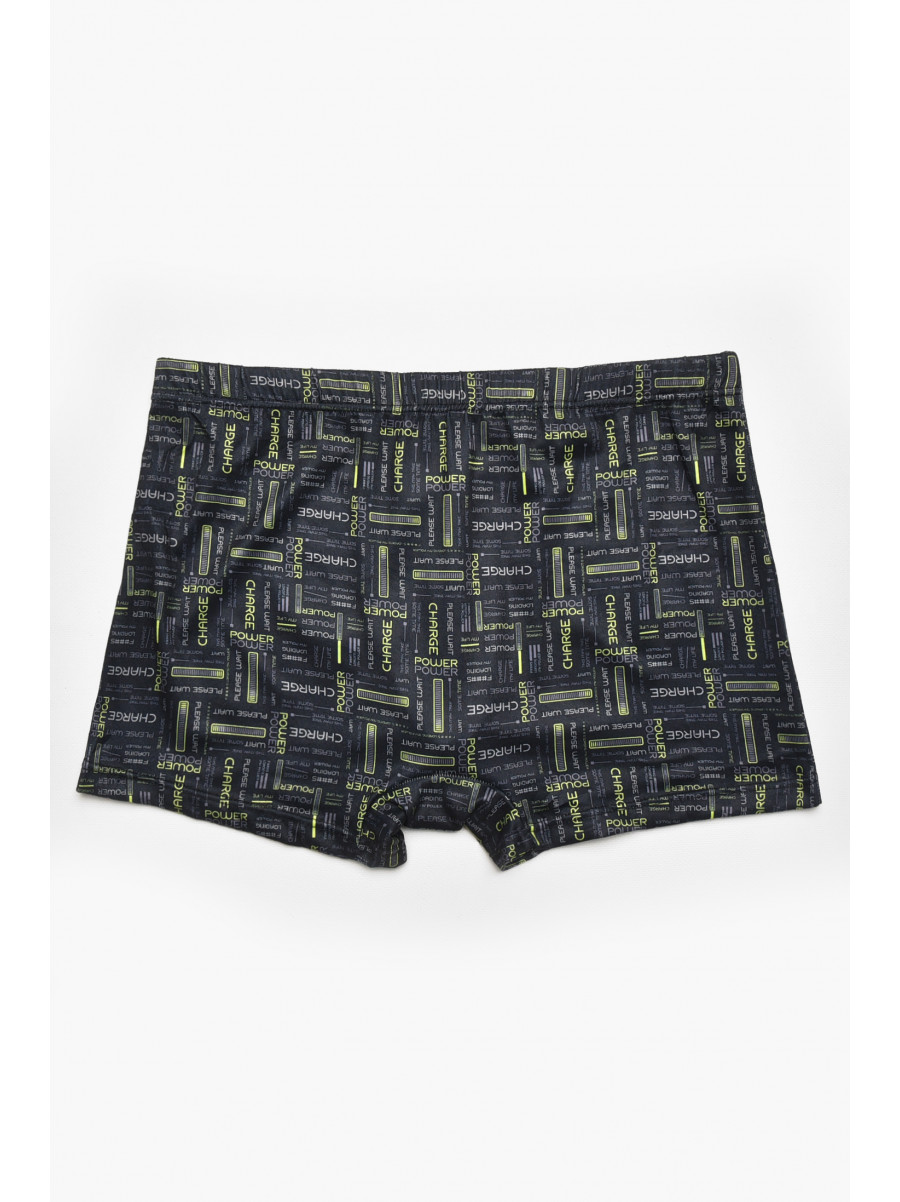 Боксеры мужские черного цвета с принтом DO1877 211566C