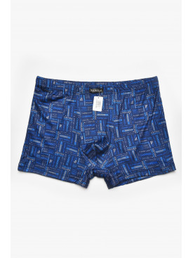 Боксеры мужские тёмно-синего цвета с принтом DO1877 211567C