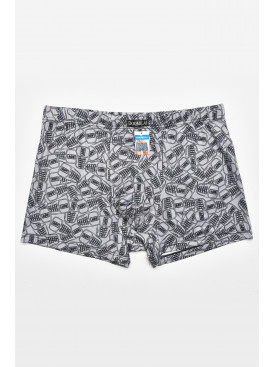 Боксеры мужские серого цвета с принтом DO1879 211568C