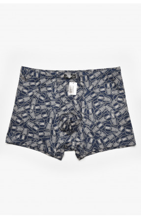 Боксеры мужские тёмно-синего цвета с принтом DO1879 211569C