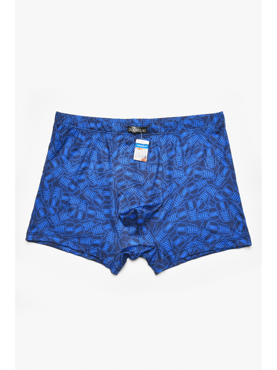 Боксеры мужские тёмно-синего цвета с принтом DO1879 211570C