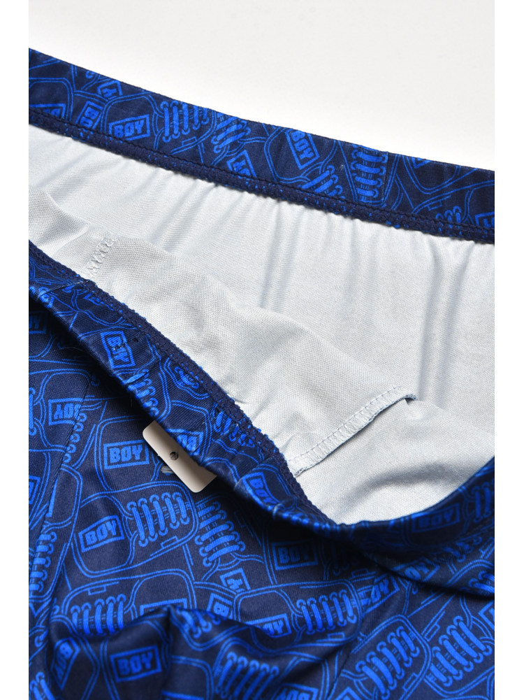 Боксеры мужские тёмно-синего цвета с принтом DO1879 211570C