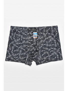 Боксеры мужские черного цвета с принтом DO1879 211571C