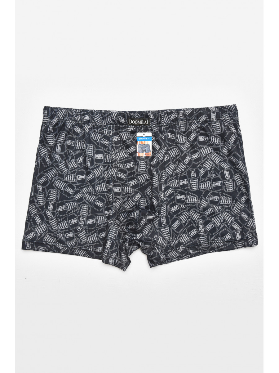 Боксеры мужские черного цвета с принтом DO1879 211571C