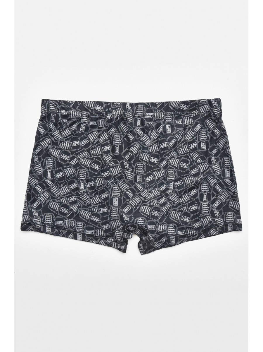 Боксеры мужские черного цвета с принтом DO1879 211571C