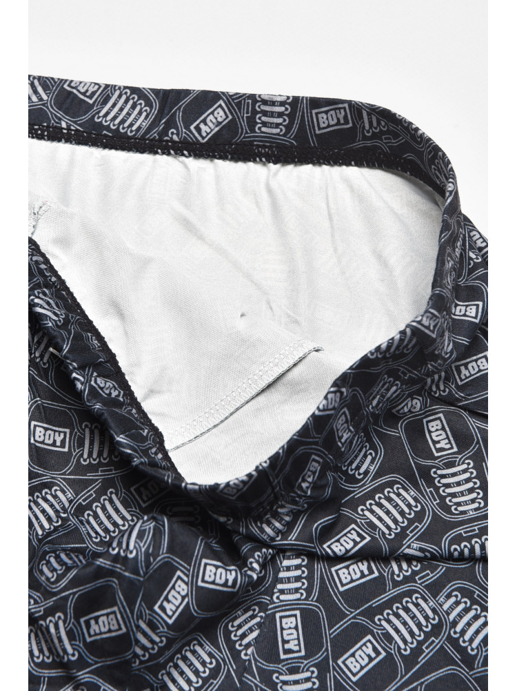 Боксеры мужские черного цвета с принтом DO1879 211571C