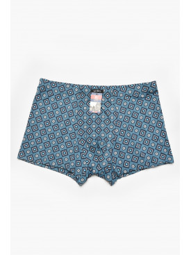 Боксеры мужские синего цвета с принтом 211576C Боксеры мужские синего цвета с принтом 211576C