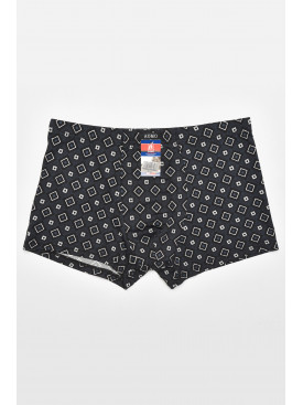Боксеры мужские черного цвета с принтом 211578C