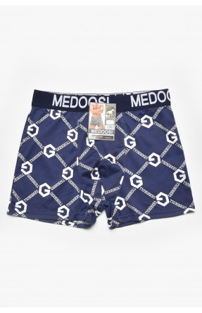 Боксеры мужские тёмно-синего цвета с принтом Z071 211579C