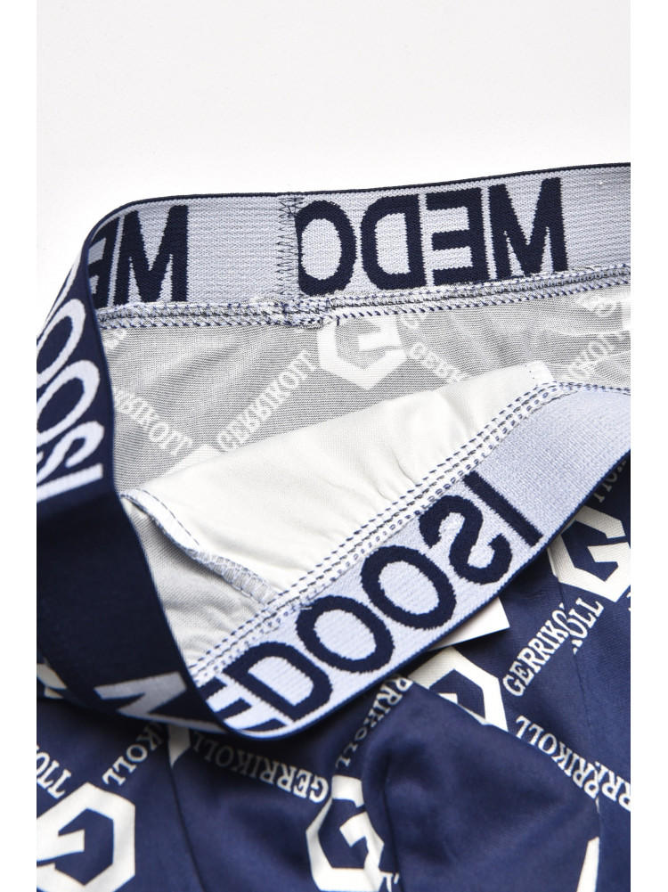 Боксеры мужские тёмно-синего цвета с принтом Z071 211579C