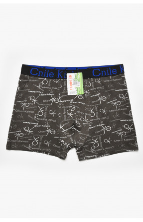 Боксеры мужские черного цвета с принтом Z054D 211582C