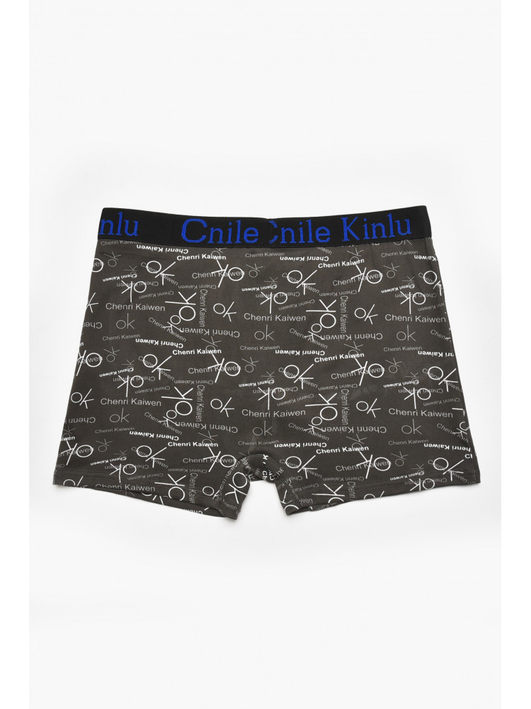 Боксеры мужские черного цвета с принтом Z054D 211582C