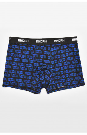 Боксеры мужские черного цвета с принтом INS-18769 211587C