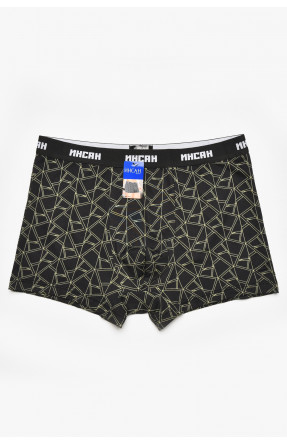 Боксеры мужские черного цвета с принтом INS-18771 211588C