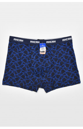 Боксеры мужские тёмно-синего цвета с принтом INS-18771 211591C