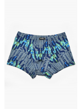 Боксеры мужские серого цвета с принтом 211599C Боксеры мужские серого цвета с принтом 211599C