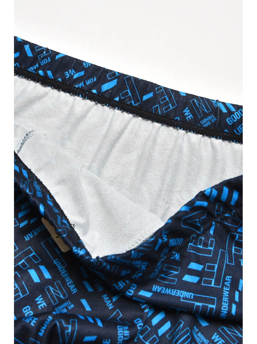 Боксеры мужские тёмно-синего цвета с принтом DO1878 211600C