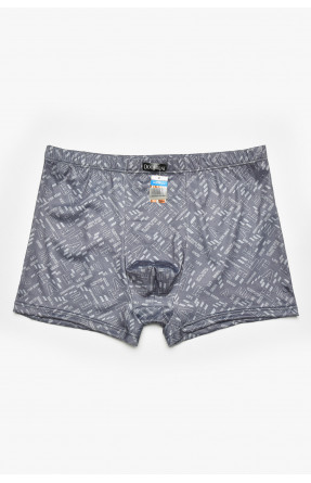 Боксеры мужские серого цвета с принтом DO1878 211602C