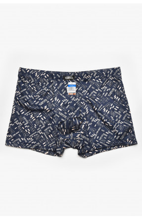 Боксеры мужские тёмно-синего цвета с принтом DO1878 211603C