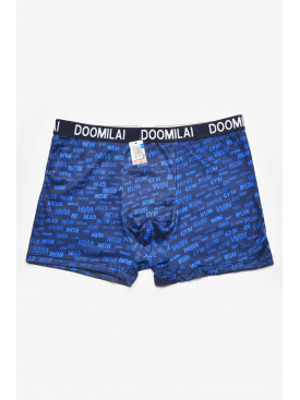 Боксеры мужские тёмно-синего цвета с принтом DO1875 211606C Боксеры мужские тёмно-синего цвета с принтом DO1875 211606C