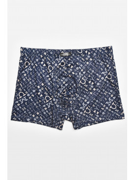 Боксеры мужские тёмно-синего цвета с принтом DO1880 211611C