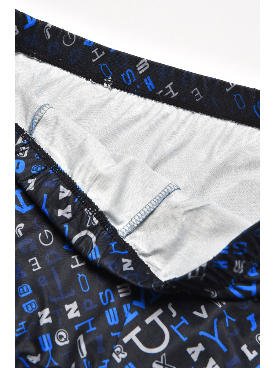 Боксеры мужские тёмно-синего цвета с принтом DO1880 211612C