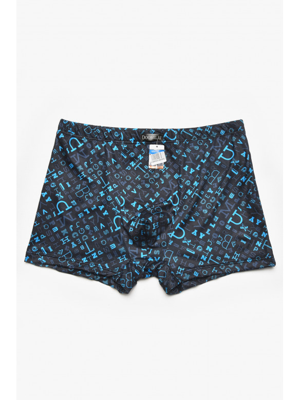 Боксеры мужские черного цвета с принтом DO1880 211613C